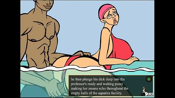 Married professor fucked by black Athletes (Gameplay) Good ending