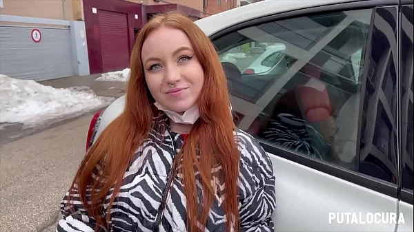 PutaLocura - La pelirroja Bibian Fox es pillada por Torbe y se lo folla