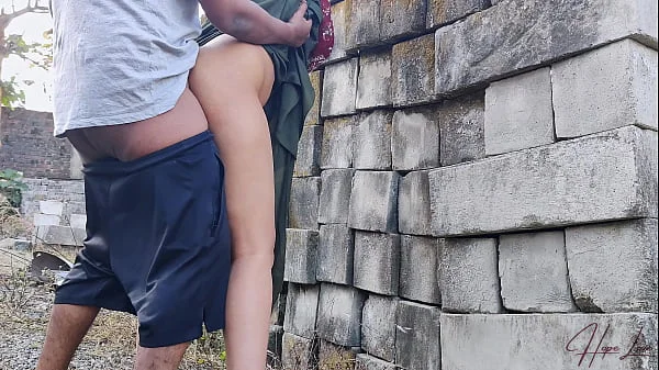 Horny Indonesian Wife Fucked Outdoors.