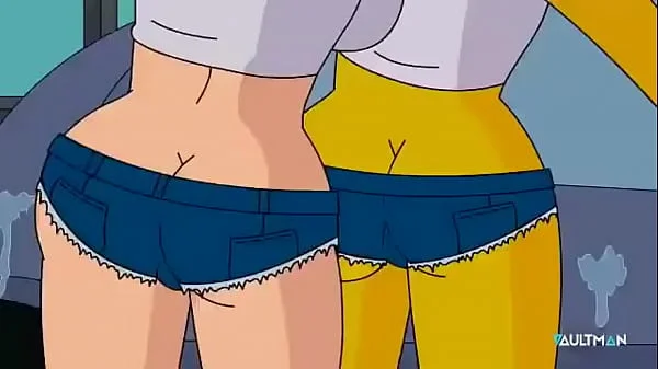 Sexy Carwash Scene - Lois Griffin / Marge Simpsons