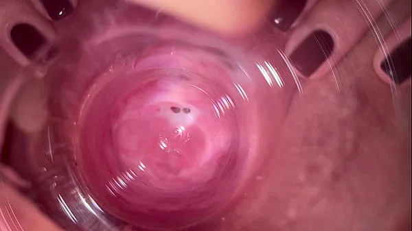 Camera deep inside my creamy pussy