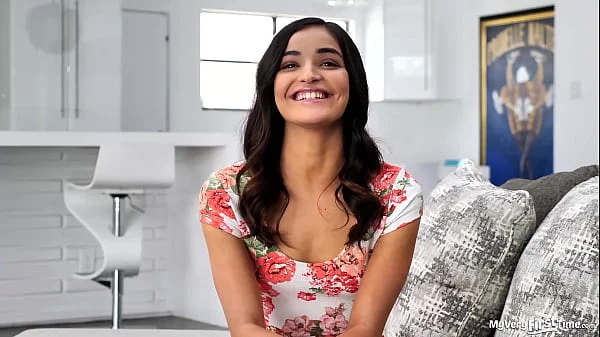 I Am So Stoked To Have This Big Cock Destroy My Pussy For My First Scene