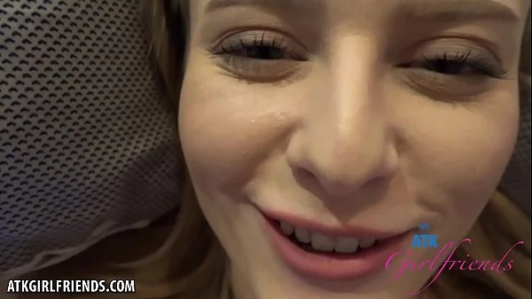 Super Hot Blonde Model (Paris White) filmed taking it ANAL POV