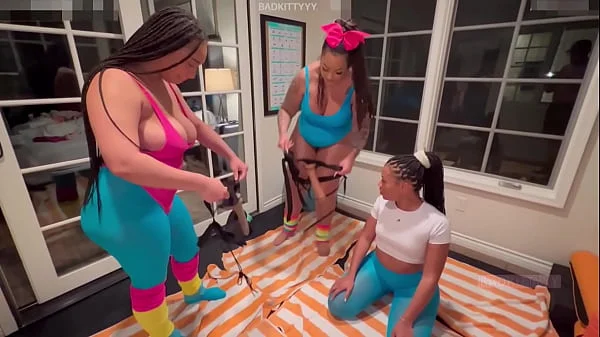 Ami Bue Stretched and FUCKED by the Yoga Instructor BADKITTYYY