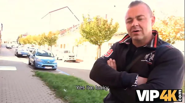 VIP4K. Man tempts big-tittied woman into fooling around by boyfriend