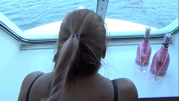 Fast doggystyle on a cruise