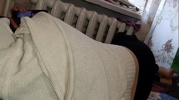 While my roommate is watching a movie I'm fucking her girlfriend - Lesbian Illusion Girls