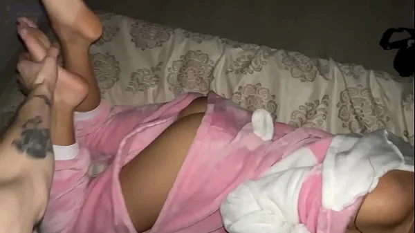 Step sister gets her first anal fuck and creampie in ass