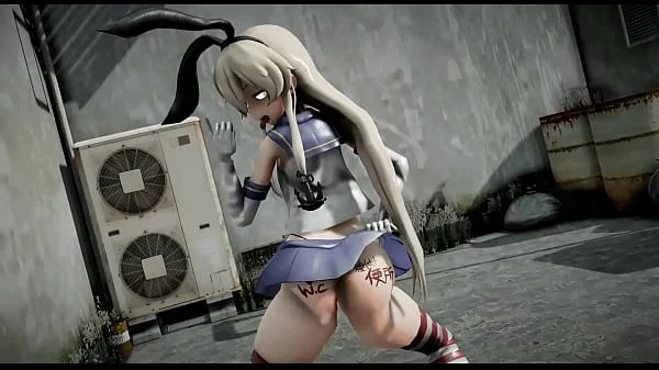 MMD 島風をわからせる