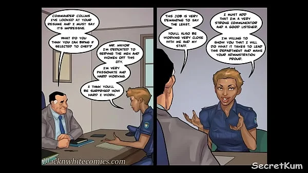 The Mayor S5 ep. 5 - Police Woman Gets face fucked for a Promotion.