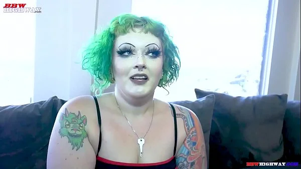 big butt Goth Pawg Vicky Vixen debuts on BBWHighway.com