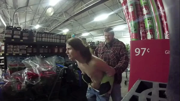 Un quickie dans le supermarché