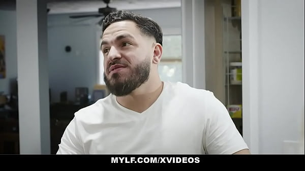 Gorgeous Blonde MILF (Casca Akashova) Fucks Cute Stud XMas - MYLF