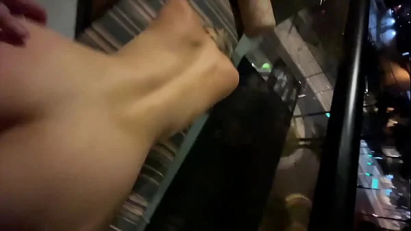 I Like to Be Watched! Fucked on a Hotel Balcony!