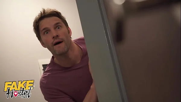 Fake Hostel Secret Affair Turns into Bed Bunk Threesome with Lily Joy & Sofia Lee