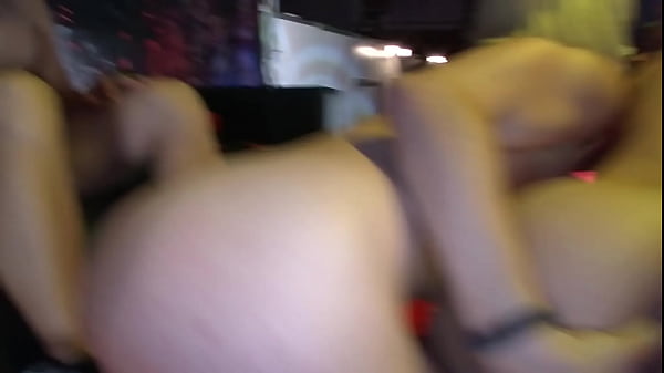 Locura de coños en el escenario