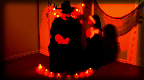 pumpkin king came to a humble nun for Halloween