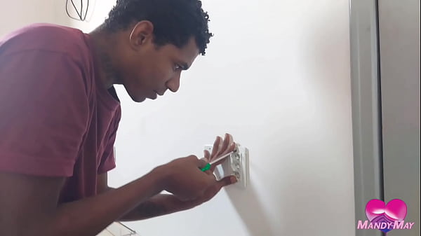 Electrician BBC Fucking my Asshole