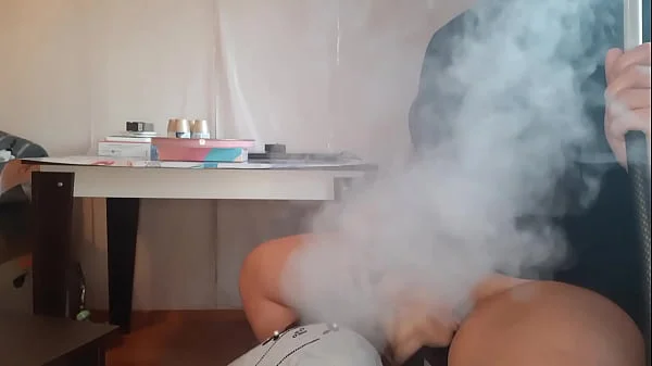 Risky sex of two real lesbians in a hookah bar - Lesbian Illusion Girls