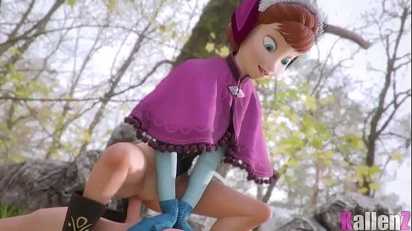 Anna loves that Big Cock - Frozen