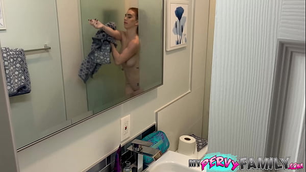 Ginger Stepsister with Huge Tits Likes it Rough