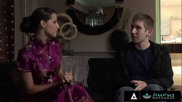 NURU MASSAGE - Stacked Masseuse Takes His Big Cock Whole After She Teased Him For Too Long